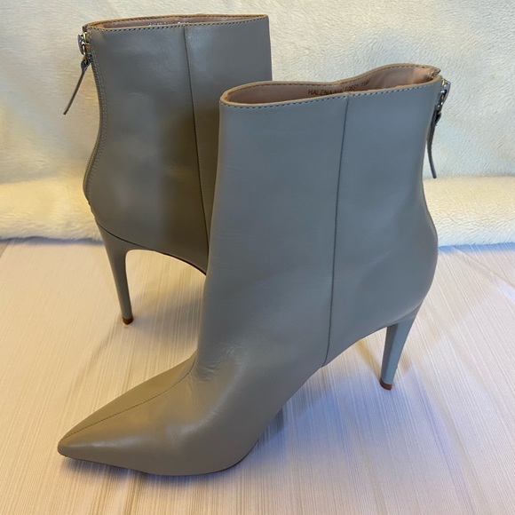 Steve Madden HALENA  Leather Pointed Toe Ankle Boots Size 11 - Picture 5 of 8